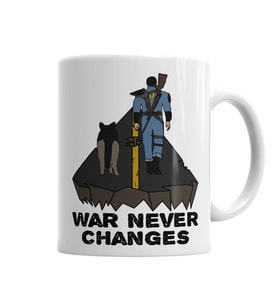 Fallout War Never Changes Cambridge Kupa Bardak Porselen