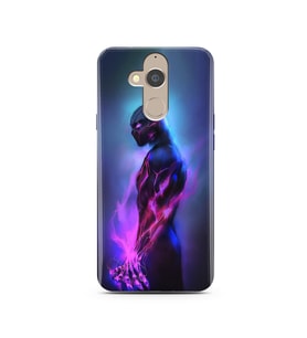 Black Panter Tasarım Süper Şeffaf Silikon Telefon Kılıfı General Mobile GM8