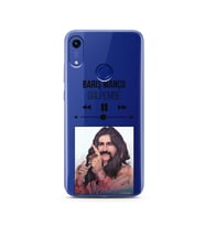 Barış Manço Mp3 Tasarımlı Süper Şeffaf Silikon Telefon Kılıfı Huawei Honor 8A