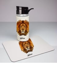 Kişiye Özel Tasarım Cam Matara Ve Mousepad Ofis Seti 94387