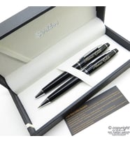 Scrikss 35 Siyah Krom Tükenmez Kalem + Versatil Kalem Set  Scrikss Kalem  İsme Özel Kalem  Hediyelik Kalem