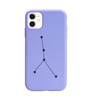 Koç Burcu (Aries) Yıldız Haritası Tasarımlı Kılıf iPhone 11 