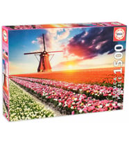 Educa Tulıps Landscape 1500 Parça Puzzle