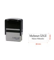 MATUYA 11 "İSİM ÜNVAN " KAŞESİ