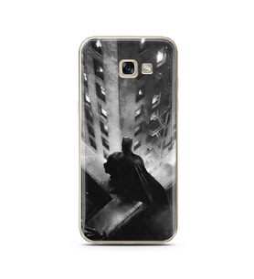 Batman Tasarım Süper Şeffaf Silikon Telefon Kılıfı Samsung A5 (2017)