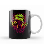 Death  Caveira Kupa Bardak Porselen