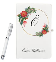 Kişiye Özel Hediye Defter ve Roller Kalem