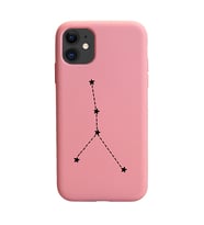 Koç Burcu (Aries) Yıldız Haritası Tasarımlı Kılıf iPhone 11