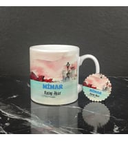 Mimar Kupa Bardak ve Anahtarlık Set 004