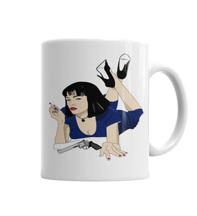Pulp Fiction  Kupa  Bardak Porselen