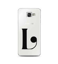 Samsung A3 (2016) Harf Tasarımlı Telefon Kılıfı L-Harfi 