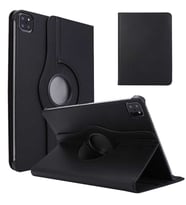 Apple iPad Pro 12.9 2020 Zore Dönebilen Standlı Tablet Kılıfı (Siyah)