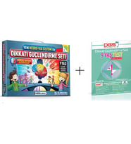 Dikkati Güçlendirme Seti 9 Yaş+Görsel Dikkat Testi