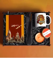 Harry Potter Defter ve Kupalı Ahşap Hediye Kutusu