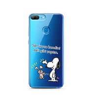 Snoopy Tasarımlı Süper Şeffaf Silikon Telefon Kılıfı Huawei Honor 9 Lite 