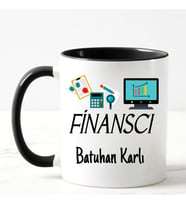 Finanscı Kupa Bardağı Siyah