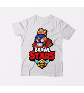 Brawl Stars EL PRİMO Çocuk Beyaz Tişört