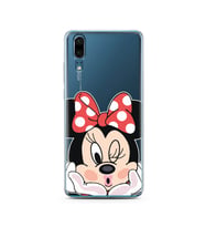 Minne Tasarımlı Süper Şeffaf Silikon Telefon Kılıfı Huawei P20   