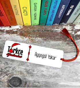 Türkçe Öğretmeni Kitap Ayracı
