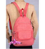 Bagacar Urban 2034 Klınkır Kumaş Unisex Sırt Çantası Pembe