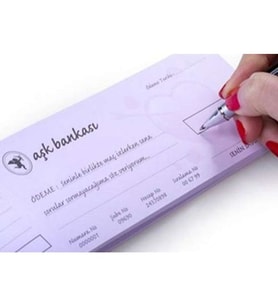 AŞK ÇEKİ DEFTERİ