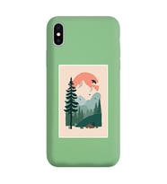 Yeşil Lansman Telefon Kılıfı Iphone X