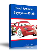 Haydi Arabaları Boyayalım Kitabı