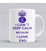 Exo I  Cant Keep Calm  Kupa Bardak Porselen