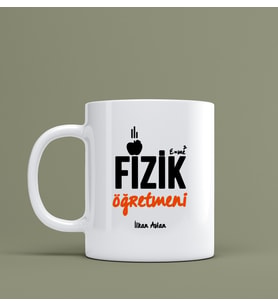 Fizik Öğretmenleri İçin Kupa Bardak Kişiye Özel Hediye S63