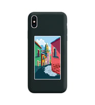 Siyah Lansman Kılıf iPhone XS Max