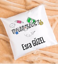 Bankacı Kişiye Özel Tasarımlı Bankacı Yastık