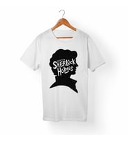 Sherlock Holmes-Sher Locked Beyaz Tişört
