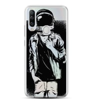 Kılıfland General Mobile GM 20 Pro Kılıf Silikon Resimli Kapak Astronaut Rock Stok 264