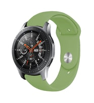 BİPOWER Samsung Watch 20mm KRD19 Classic Silikon Kordon (Yeşil)
