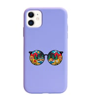 Lila Lansman Telefon Kılıfı Iphone 11