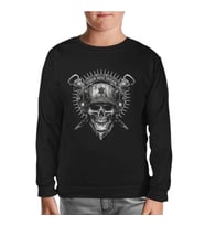 Terror Noise Division Siyah Çocuk Sweatshirt