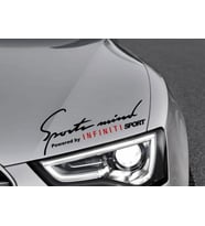 INFINITI Mind Kaput Üzerinde Araba Sticker Yapıştırması