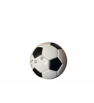 Doppler Siyah Beyaz Mini Futbol Topu Kablosuz Bluetooth Hoparlör