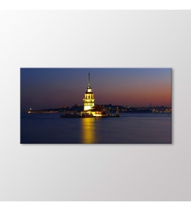 Arty Tablo Kız Kulesi Tablo (Karışık)