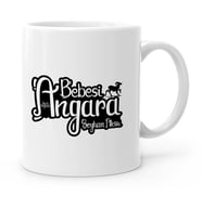 BK Gift Kişiye Özel Angara Bebesi Beyaz Kupa Bardak  2