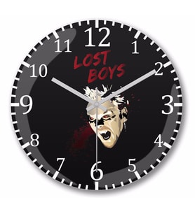 The Lost Boys Duvar Saati Bombeli Gercek Cam