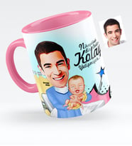 BK Gift Kişiye Özel Bay Kadın Hastalıkları Ve Doğum Uzmanı Karikatürlü Pembe Kupa Bardak  1