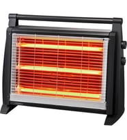 Luxell LX-2831 Elektrikli Quartz Isıtıcı Soba Şömine 1800W