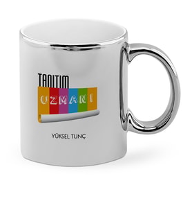 BK Gift Kişiye Özel Mesleki Tanıtım Uzmanı Krom Kupa Bardak  1