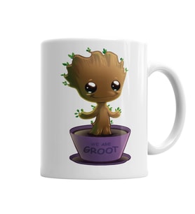 Baby Groot Kupa Bardak Porselen