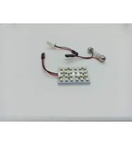 Araç İçi Oto Aydınlatma Tepe Lambası 24 SMD 5050 Led Proje Panel Tavan Lamba T10 / 33-44 mm