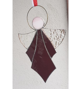 Markakanvas  Melek cam vitray 25x16cm
