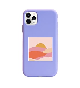 Lila Lansman Telefon Kılıfı Iphone 11 Pro