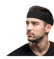 Sporcu Saç Bandı Kafa Bandı Headband Havlu Saç Bandı