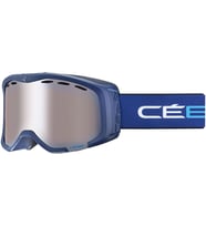 Cebe CHEEKY Gözlük üstü takılabilen  Mat Blue White Orange Flash Mirror Cat.2 K.